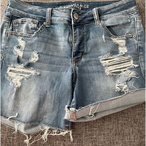 American eagle denim shorts